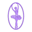 Ballerina Silhouette.stl PRETTY SILHOUETTE MAGICAL PACK (x3)