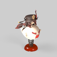 tbrender_Viewport_026.png Hu Tao Chibi Genshin Impact