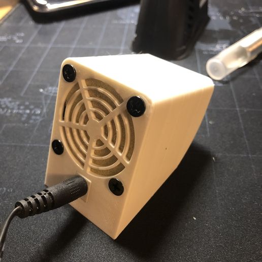 Soldering fume extractor (compact) 3D model