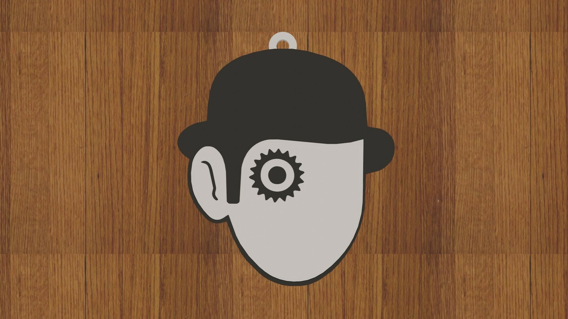 Clockwork Keychains Descargar archivo STL KEYCHAIN clockwork orange • Plan para imprimir en ...