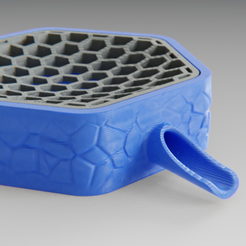 02.png Файл STL Draining soap holder "Stony"・3D-печатная модель для загрузки, Vincent6m