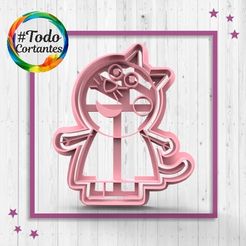 480-Candy-gata.49.jpg STL file Candy cat・3D printable design to download