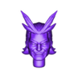 all might.stl Anime Head Bit for Miniature Wargames Pack 21