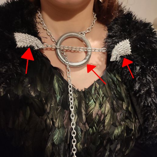 Costume accessories Sansa Stark (Game of Thrones) 3D model