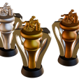 9.png Troféu de Campeão de Barril de Corrida - Prémio Premium de Impressão 3D