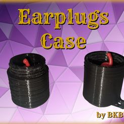 by sKe Luge Archivo 3D gratis Estuche de tapones para los oídos・Plan para descargar y imprimir en 3D, bkbilly