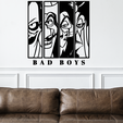 wall-art-bad-boys@3x.png Bad Boys Disney