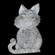 BPR_Render.jpg Garfield 3D Model - Famous Cartoon Cat Character Sculpture
