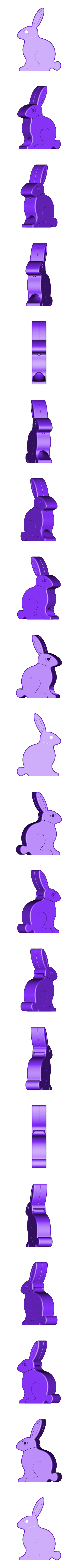 e_egg_dispenser_bunny.stl Ostereierspender Hase