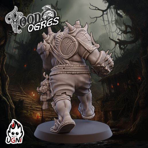 👹 Ogre #2 - Ogre Team・ 3D File for ・Cults