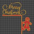 033.jpg 🎅 Christmas door corners vol. 4 💸 Multipack of 10 models 💸 (santa, decoration, decorative, home, wall decoration, winter) - by AM-MEDIA