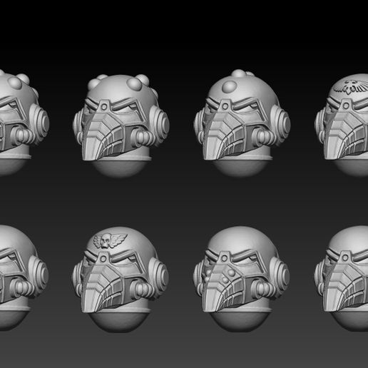 🦸 mk6 helmets pack・ OBJ File for 3D printing・Cults