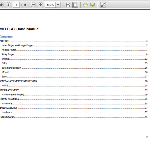 Manual proof2.PNG Fichier MECH-A2 Main robotique・Objet pour impression 3D à télécharger, Yurican