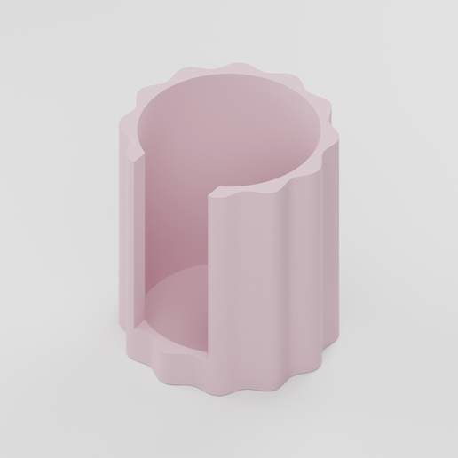 Cotton round dispenser — CottonNest | STL + STEP | JLF-229