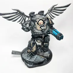 The True Raven Lord's Dreadnought - Relic Primtemptor Dreadnought