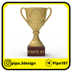 Trofeos-día-del-padre-mostacho.png FATHER'S DAY TROPHY FOR FATHER'S DAY MOSTACHO