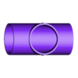 Válvula antiolor [tubo 40mm]-1-080 Tubo pegamento (40mm) M-H-M.stl TE 40mm smooth and central drains for gluing odor/anti-odour valve / antivacio
