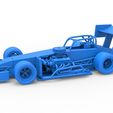 127.jpg Supermodified front engine Winged race car V4 Scale 1:25