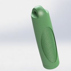 punho rato.JPG Download STL file plastic handle • 3D printing template, Paulocnc