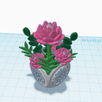 lotus-flower-pot-1.png Beautiful flower pot home decoration, mandala vase, eucalipt leaves, ornamental plants, desk decoration