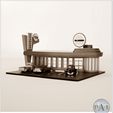 009.jpg 60's Drive-in diner diorama for Hot Wheels / diecasts 1:64