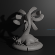Cradily8.png Lileep and Cradily pokemon 3D print model