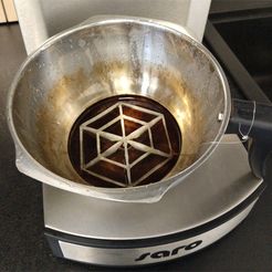 Kaffeefilter-Abstandselement-1.jpg Free STL file Spacer for coffee filter (Saro 317-2085)・3D printer design to download