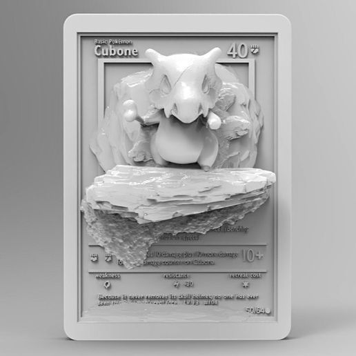 print pokemon cards 3D Printed Charmander Pokémon Card – Print To Table main image 1
