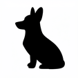dog4.png Niedliche Tierausstechformen STL Pack 1