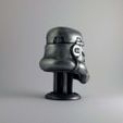 1000X1000-stormtrooper-helmet-06.jpg Stormtrooper Helmet on Piedestal (fan art)