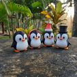 1000004074.jpg Christmas Penguin Collection – Modular 3D Printable STL Set