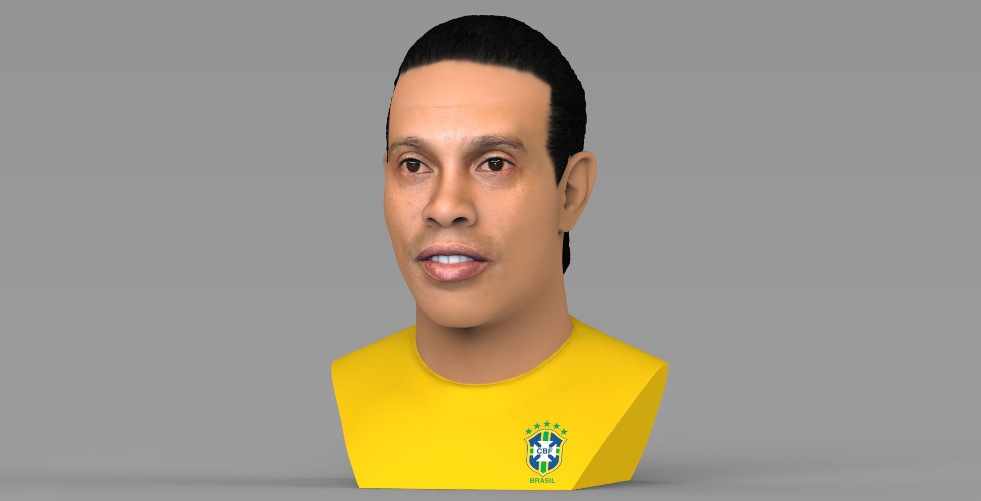 untitled.1680.jpg 3D file Ronaldinho bust ready for full color 3D printing・3D print model to download, PrintedReality
