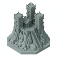 e6.png Modular Stone Fortress Castle Terrain 3D Printable STL