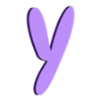 Y (1).stl Universal Light Letters A-Z 0-9
