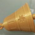 Capture d’écran 2017-12-14 à 10.23.13.png Free STL file Christmas Bell ornament (with secret compartment)・3D printing design to download