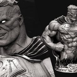 103022-B3DSERK-Bizarro-Bust-01.jpg Archivo 3D B3DSERK Plazo de octubre de 2022: Bizarro Bust 1/4 listo para la impresión・Objeto imprimible en 3D para descargar