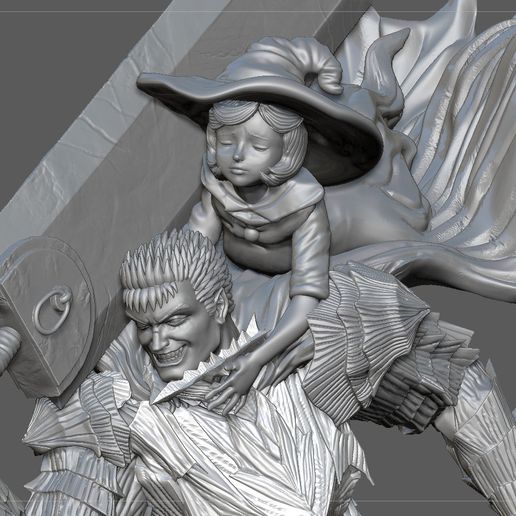 46.jpg BERSERK GUTS  schierke SCIERKE FANTASY ANIME SWORD CHARACTER