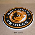 baltimore-orioles-baseball-cartel-letrero-logotipo-impresion3D-jugadores.jpg Baltimore Orioles, baseball, poster, sign, logo, print3D, bat, team, team, league, career