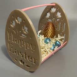 IMG_2178.jpg Бесплатный STL файл Пасхальная корзина・3D-печатный дизайн для скачивания