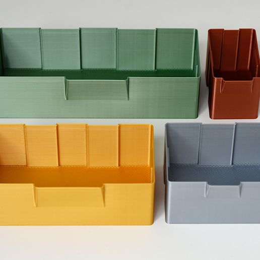 STL file Fastprint modular storage drawer system・3D printer model to