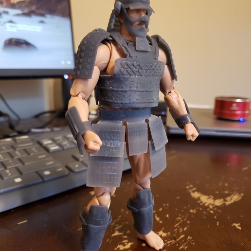 Samurai Armor for Vtoys Figure 3D model