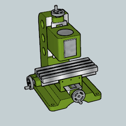 Original Milling Machine.png Fichier 3D Fraiseuse originale・Plan pour imprimante 3D à télécharger