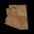 3.png Topographic Map of Arizona – 3D Terrain