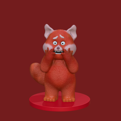 IMG_1503.png Turning Red Red Panda Figurine