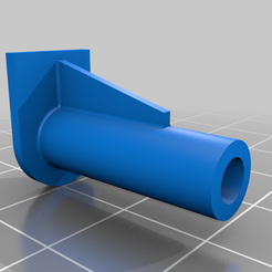 flex_throat.png Free STL file Titan Filament Guide・Template to download and 3D print