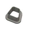 stud2.png Polymer Clay Cutter - Smooth Trapezoid Stud