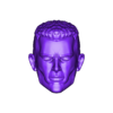 head.obj METAL GEAR SOLID 3 REVOLVER OCELOT HEAD 1/6 FOR CUSTOM FIGURES FOR 3D PRINTING