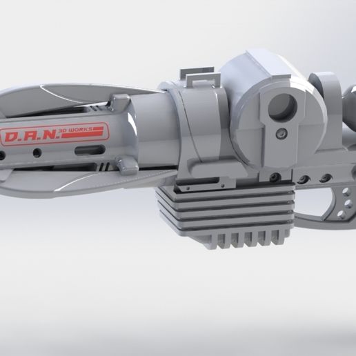 Rorschach grappling gun - 3D model önizlemesi