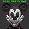 01.jpg Mickey Mouse Trap Mask - Halloween Cosplay