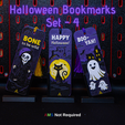 Set4Cults.png Halloween Bookmarks Set - 4